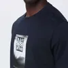 T-shirt  Del Marchio Boss Del Modello Te_dj Blu Anteprima dell’immagine prodotto 3