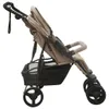 dkd-home-decor Geschwisterwagen Taupe 99 x 78 x 103 cm Produktbild-Vorschau 4