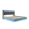 Polsterbett 180x200 Doppelbett Umklappbares Kopfteil mit Produktbild-Vorschau 8