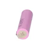 A single pink battery with silver connectors on a white background. Produktbild-Vorschau