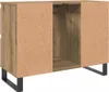 vidaXL Waschbeckenunterschrank Artisan-Eiche 80x33x60 cm Produktbild-Vorschau 6
