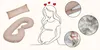 Coussin de grossesse en C pour dormir et allaiter avec Voir les images du produit 11
