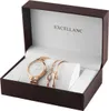 Schmuckset für Damen Farbe rosegold 3 tlg. Produktbild-Vorschau 6