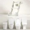Siège de toilettes 3 en 1, réglable en hauteur, avec Voir les images du produit 6