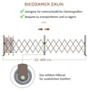 Outsunny Scherengitter Absperrgitter ausziehbar 52-405cm Produktbild-Vorschau 5