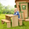 AXI Crooked Lisa Playhouse Brown/green, na zemi stojaci Náhľad obrázku produktu 14