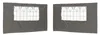 Party Zelt Seitenteil 2 pcs 400 x 195 cm Anthrazit PE und Produktbild-Vorschau 1