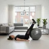VirtuFit Anti-Burst Fitnessball Pro mit Pumpe - Schwarz - Produktbild-Vorschau 3