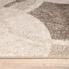 TT Home Teppich Kreis Design Modern Wohnzimmerteppich Braun Produktbild-Vorschau 2