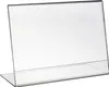 HMF 46931 Stolový stojan L Stand Din A6 akryl, držiak na Náhľad obrázku produktu 1