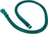 A green vacuum cleaner hose is shown against a white background. Produktbild-Vorschau