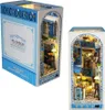 DIY Book Nook Kit 3D Holzpuzzle Bücherregaleinsatz Produktbild-Vorschau 1