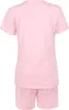 HEYO Damen Schlafanzug Kurz Baumwolle Zweiteiliger Pyjama Produktbild-Vorschau 3
