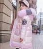 Winter Unten Jacke Für Mädchen Mantel Wasserdicht Glänzende Produktbild-Vorschau 1
