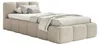 Selsey Cloudy Low – Lit rembourré 90 x 200 cm, bouclé beige Voir les images du produit 1
