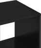 vidaXL Kleiderschrank Schwarz 80x40x110 cm Holzwerkstoff Produktbild-Vorschau 7