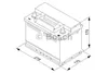 Bosch S3 007, 70 Ah, 12 V, 640 A, Auto, Rechts platziert, Produktbild-Vorschau 7