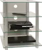 Hifi nábytek Rack Alu Glass Phono Mediaregal Blados Náhled obrázku produktu 1