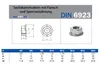 IHC DIN 6923 Flanschmuttern Sechskantmuttern mit Flansch Produktbild-Vorschau 2