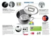 Kochtopf-Set - Edelstahl 18/10 - mit Glasdeckel - 5-teilig Produktbild-Vorschau 5