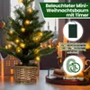 Mała choinka COSTWAY 48 cm, podświetlana mini choinka, 20 Podgląd zdjęcia produktu 6