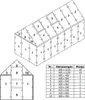 Zelsius Hohlkammerstegplatten Set 46-teilig | 6 mm Produktbild-Vorschau 4