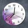 Glasuhr Wanduhr Küchenuhr Echt-Glas 30fi cm Abstrakt Produktbild-Vorschau 2