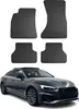 2016-2024 Audi A5 F5 Sportback Fußmatten Gummi Schwarz 4 Produktbild-Vorschau 1