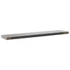 vidaXL Étagère suspendue gris béton 120x23,5x3,8 cm MDF Voir les images du produit 16