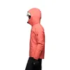 Damen Hardshelljacke "Recon Stretch LT Shell" von Black Diamond in leuchtendem Rosa; mit Kapuze und seitlichem Reißverschluss. Produktbild-Vorschau