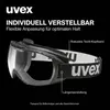 Uvex Megasonic - Schutzbrille - Überbrille für Produktbild-Vorschau 4