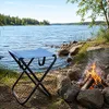 Camping Klapphocker Fußhocker Hocker Outdoor klappbar Produktbild-Vorschau 1