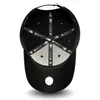 The underside of a black baseball cap is shown against a white background. Anteprima dell’immagine prodotto