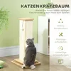 PawHut 3-in-1 Kratzstamm, 67cm Kratzsäule, Produktbild-Vorschau 5