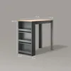 Table de bar Livinity Regusa Chêne doré/anthracite Voir les images du produit 3