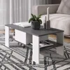 Couchtisch Vicco Wilmut Anthrazit/Weiß 89.8 x 46.4 cm mit Produktbild-Vorschau 6