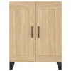 vidaXL Deska wysoka dąb sonoma 69,5x34x180 cm Materiał Podgląd zdjęcia produktu 8