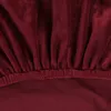 Velvet Wing Chair Covers 2 Piece Chair Covers Slipcover Náhled obrázku produktu 3