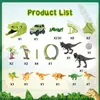 MalPlay Mega Dinosaur 260 Teile Autostrecke | Dino Magic Produktbild-Vorschau 9
