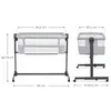 Kinderkraft NESTEE UP 2 - 2-in-1 Beistellbett - 5 Produktbild-Vorschau 9