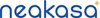 The logo and name of the product 'Neakasa' are displayed in blue text with a yellow starburst. Voir les images du produit