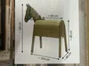 Dobar Holzpferd 'Artemis' aus -em Holz 48 x 104 x 120 cm Produktbild-Vorschau 3
