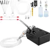 SucceBuy přenosná airbrush sada s kompresorem, dvojčinný Náhled obrázku produktu 1