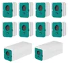A set of vacuum cleaner dust bags arranged in two rows. Produktbild-Vorschau