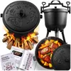 BERDSEN Liatinový kotol Ohnivý kotol Ohnivý hrniec na Náhľad obrázku produktu 12