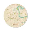 MuchoWow® Mauspad Mousepad Neuss - Karte - Vintage - Produktbild-Vorschau 1