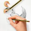 STAEDTLER 96091010 Noris Bleistift, Stärke: B, gelb-schwarz Anteprima dell’immagine prodotto 12