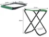 Verk 01662 Sedia da campeggio verde Anteprima dell’immagine prodotto 3