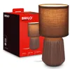 Briloner Lampe de chevet pied en céramique Ø13x27 cm Voir les images du produit 1