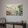Posterpapier Poster - Over the Asian Pond - illustration in Produktbild-Vorschau 2